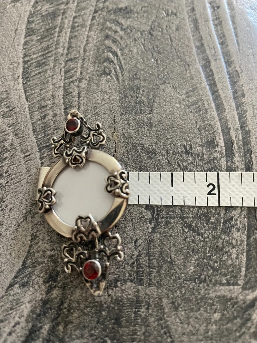 Vintage sterling signed brooch.